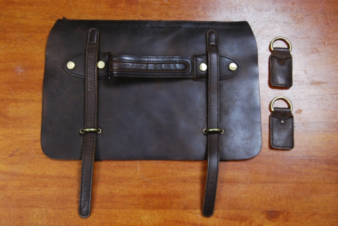bag, leather, pieces, diy, upcycle, recycle, sewing, crafting